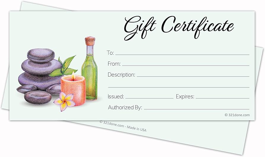 Gift Certificate Image